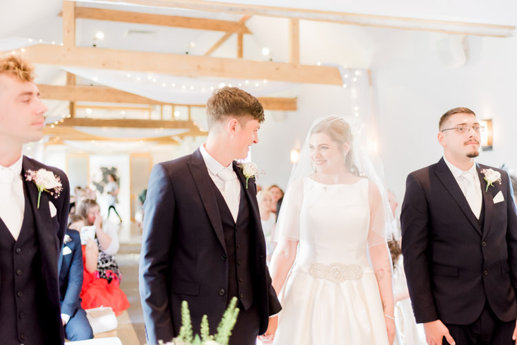 Modern Rustic Ivory Barn Wedding http://vickylamburn.com/
