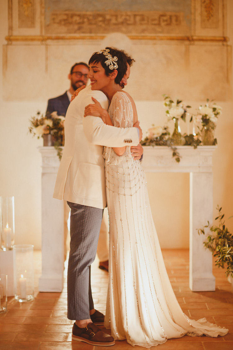 Beautifully Intimate Open Air Wedding Umbria http://www.edpeers.com/