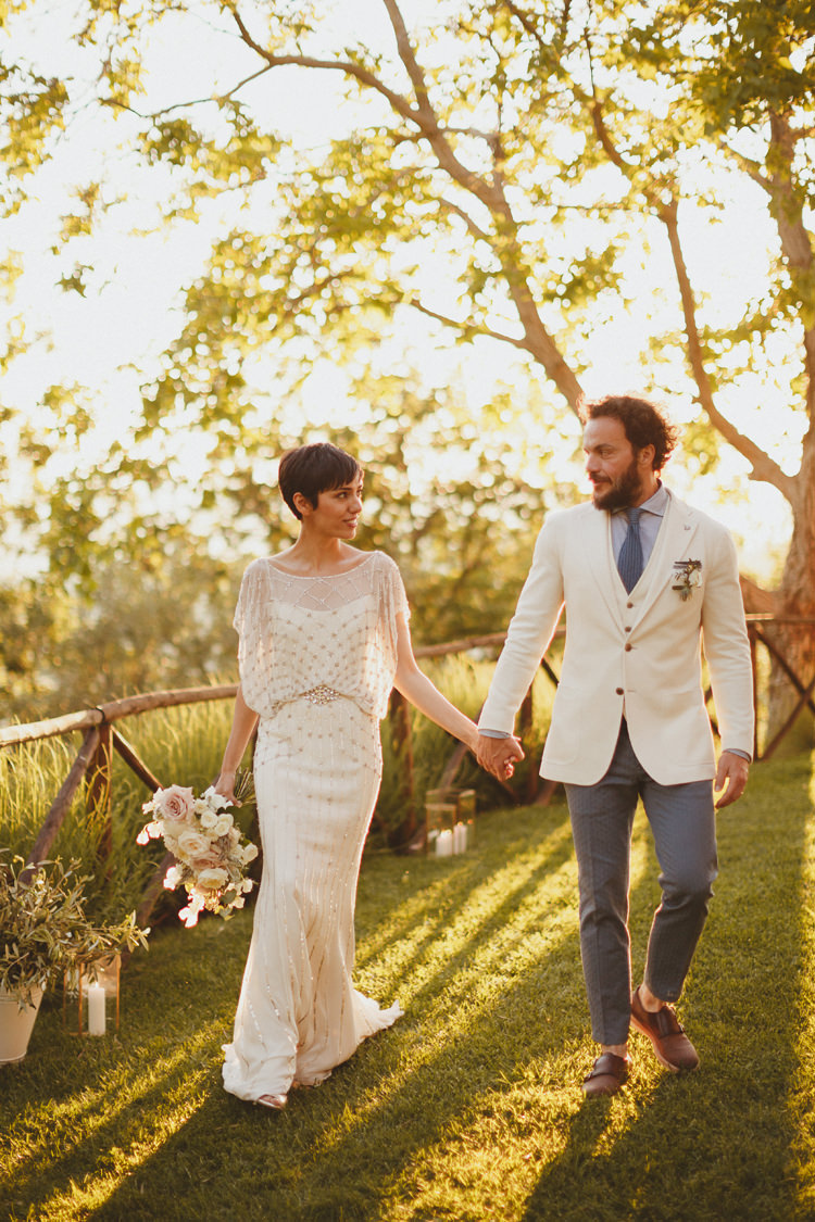 Beautifully Intimate Open Air Wedding Umbria http://www.edpeers.com/
