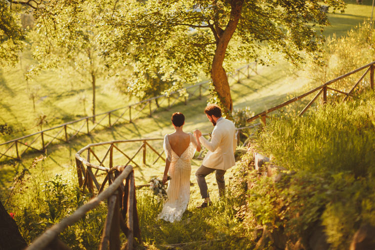 Beautifully Intimate Open Air Wedding Umbria http://www.edpeers.com/