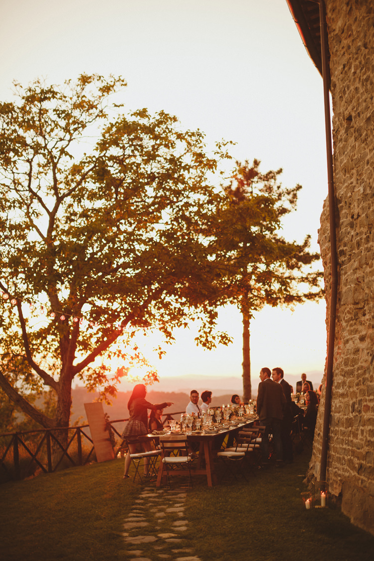 Beautifully Intimate Open Air Wedding Umbria http://www.edpeers.com/