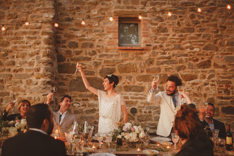 Beautifully Intimate Open Air Wedding Umbria http://www.edpeers.com/
