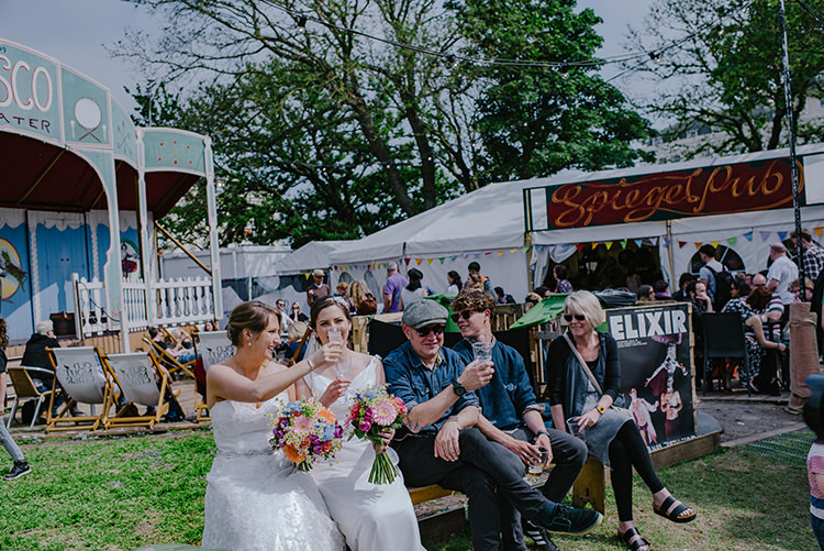 Colourful Fun Party Brighton Wedding http://jmcsweeneyphotography.co.uk/
