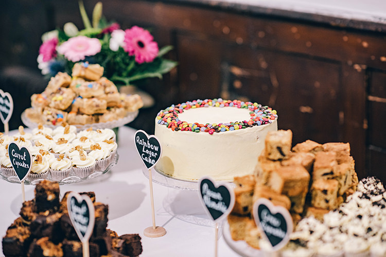 Cake Table Treat Bake Off Colourful Fun Party Brighton Wedding http://jmcsweeneyphotography.co.uk/