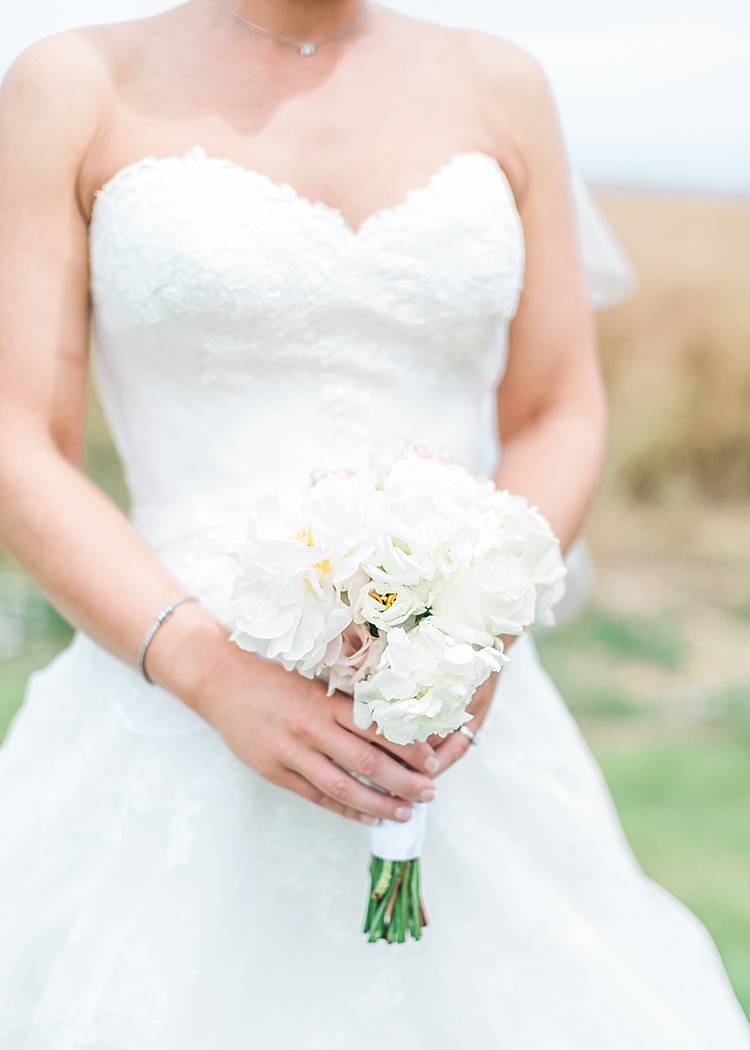 Romantic Soft Pastels Barn Wedding http://www.sungblue.com/