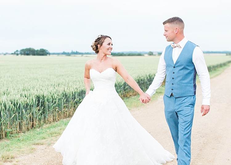 Romantic Soft Pastels Barn Wedding http://www.sungblue.com/