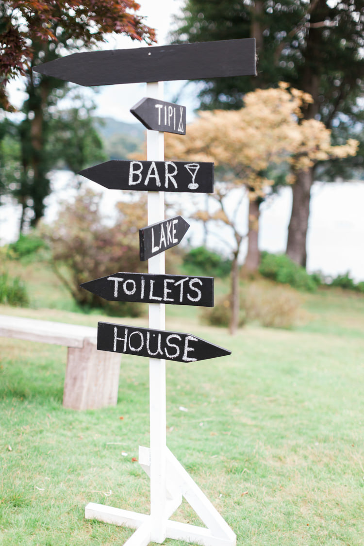 Black Chalk Board Sign Post Beautifully Romantic Eclectic Tipi Wedding http://www.jobradbury.co.uk/