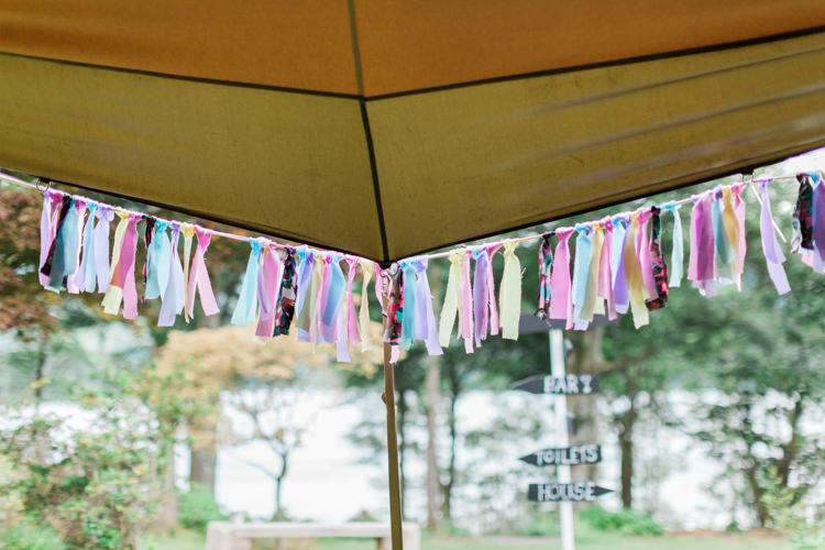 Rag Bunting Tassel Decor Beautifully Romantic Eclectic Tipi Wedding http://www.jobradbury.co.uk/