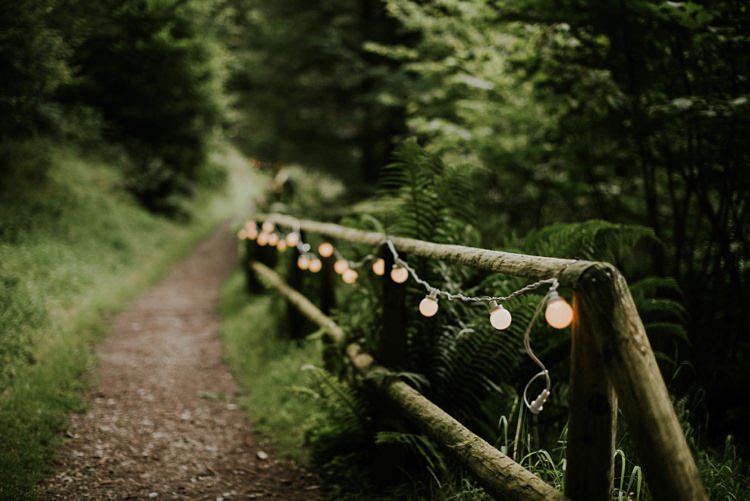 Festoon Lights Creative Woodland Mad Hatters Tea Party Wedding https://www.clairefleckphotography.com/