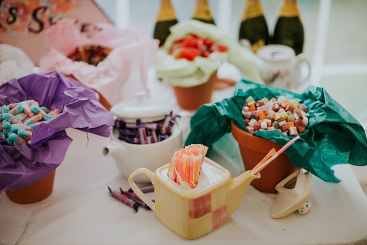 Sweet Sweetie Table Creative Woodland Mad Hatters Tea Party Wedding https://www.clairefleckphotography.com/