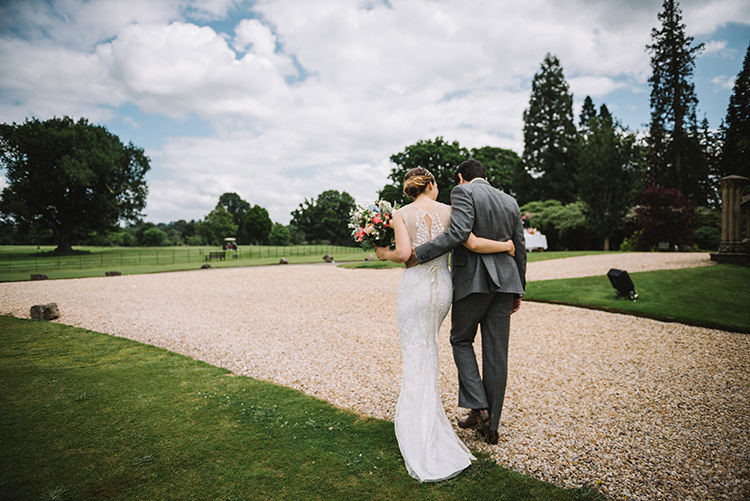 Bride Bridal Jenny Packham Dress Grown Hairpiece Steven Purvis Bespoke Groom Scenic Outdoor Loch Lomond Wedding http://www.lisadevinephotography.co.uk/
