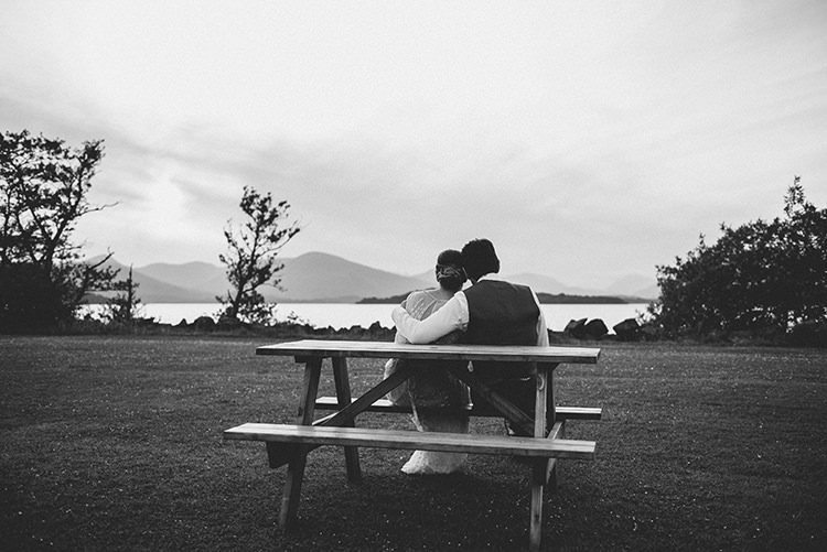 Scenic Outdoor Loch Lomond Wedding http://www.lisadevinephotography.co.uk/