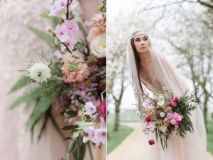 Cherry Blossom Soft Spring Wedding Ideas http://www.photographybybea.co.uk/