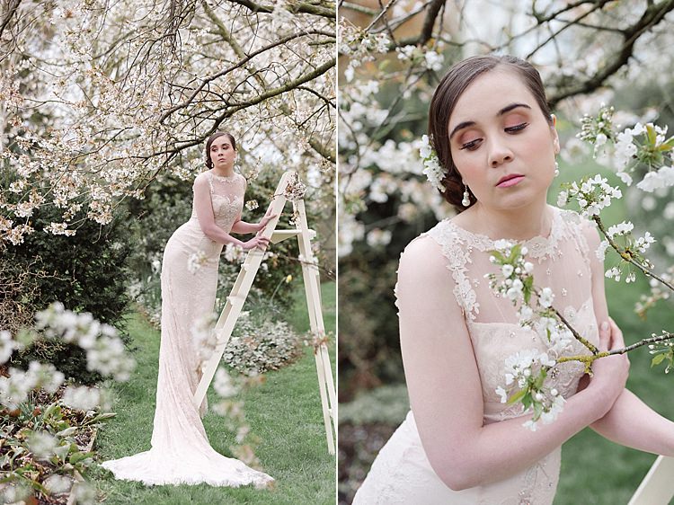 Cherry Blossom Soft Spring Wedding Ideas http://www.photographybybea.co.uk/