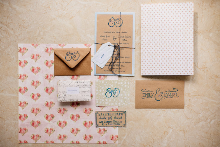 Illustrated Stamp Stationery Invites Invitations Quirky Vintage Fun Loving Hall Wedding http://www.karolinasimankowicz.com/