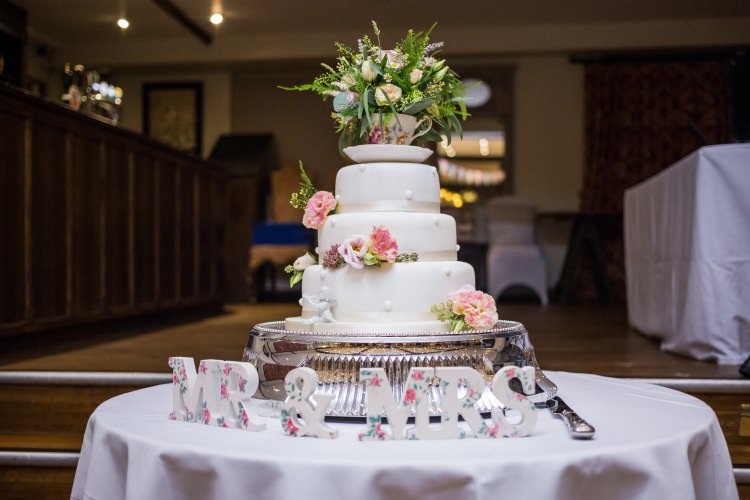 Cake Table Mr Mrs Teacup Floral Tiered Pretty Quirky Pastel Wedding http://www.happilyevercaptured.com/