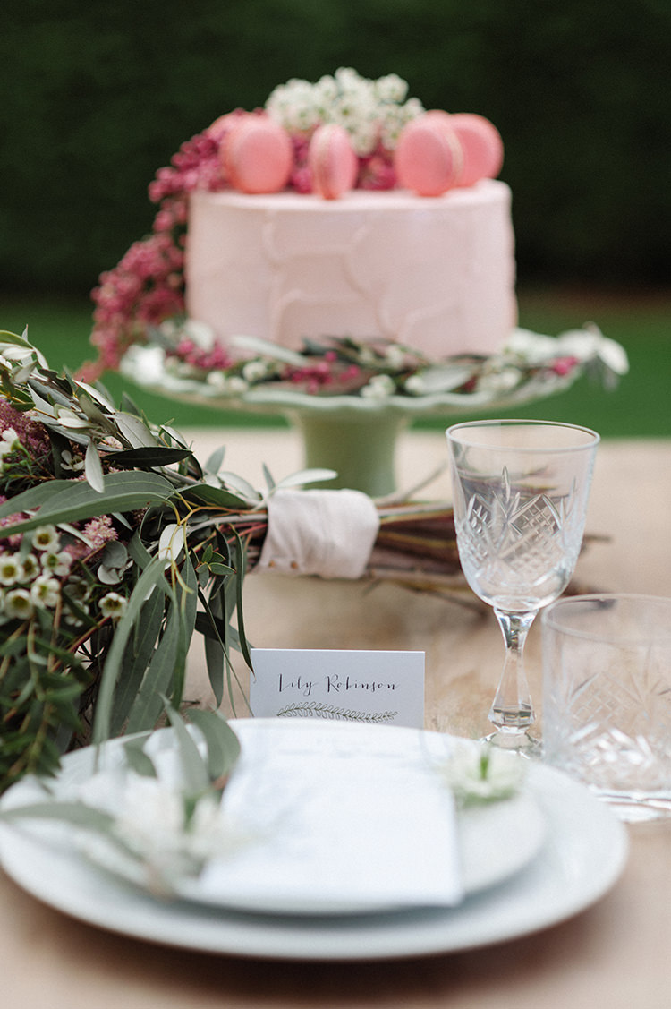 Place Name Card Cherry Blossom Soft Spring Wedding Ideas http://www.photographybybea.co.uk/