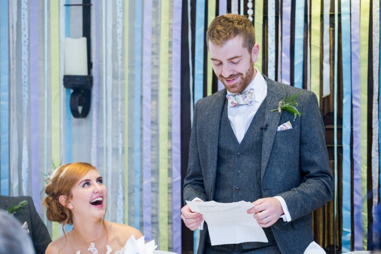 Pretty Quirky Pastel Wedding http://www.happilyevercaptured.com/