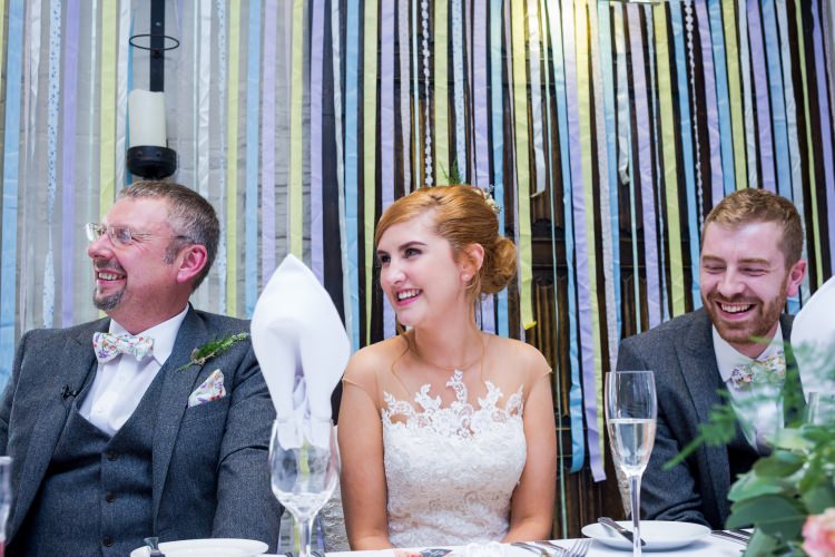 Pretty Quirky Pastel Wedding http://www.happilyevercaptured.com/