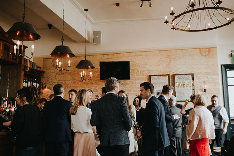 Casual City Stylish Pub Wedding http://www.ireneyapweddings.com/