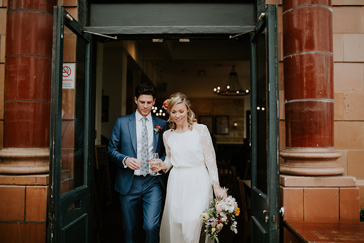 Casual City Stylish Pub Wedding http://www.ireneyapweddings.com/