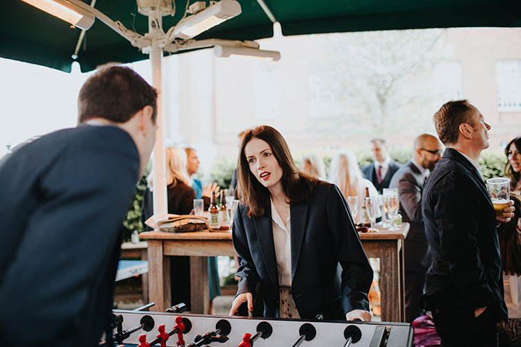 Casual City Stylish Pub Wedding http://www.ireneyapweddings.com/