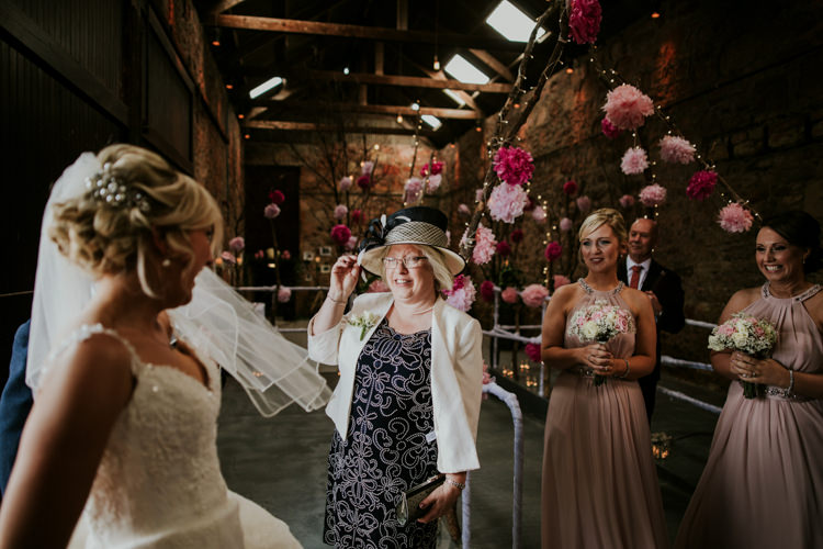 Magical Blush Pink Gold Barn Wedding http://www.johnjohnstonphotography.co.uk/