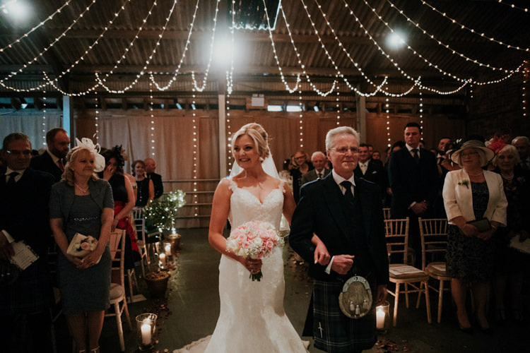 Magical Blush Pink Gold Barn Wedding http://www.johnjohnstonphotography.co.uk/
