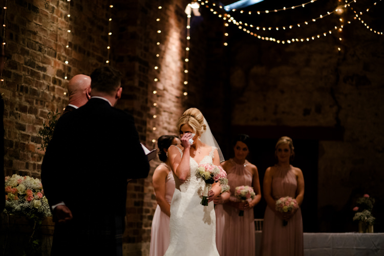 Magical Blush Pink Gold Barn Wedding http://www.johnjohnstonphotography.co.uk/