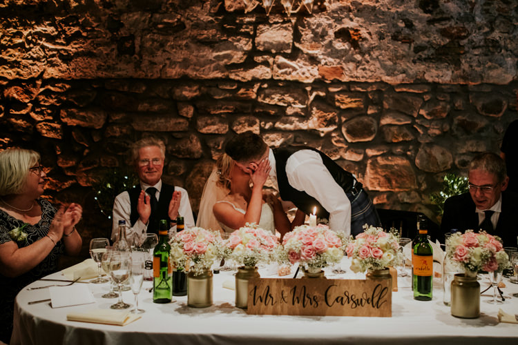 Magical Blush Pink Gold Barn Wedding http://www.johnjohnstonphotography.co.uk/