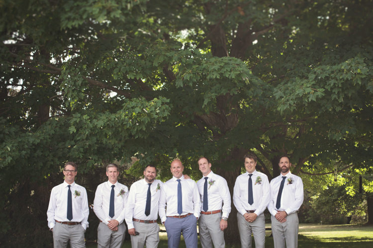 Groomsmen Shirts Ties Casual Country Farm Wedding Ontario https://tiedphotography.com/