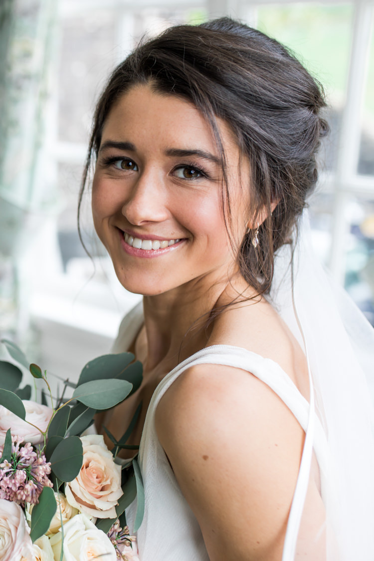 Make Up Bride Bridal Beauty Pretty Soft Country Garden Pastel Wedding Ideas https://www.ellielouphotography.co.uk/