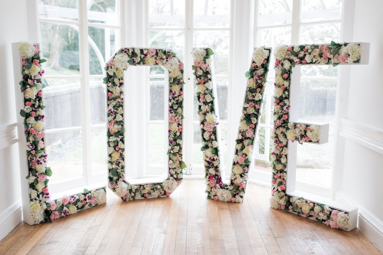 Flower Floral Love Letters Pretty Soft Country Garden Pastel Wedding Ideas https://www.ellielouphotography.co.uk/