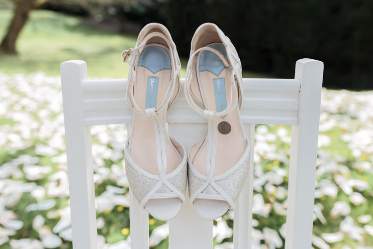 Charlotte Mills Shoes Pretty Soft Country Garden Pastel Wedding Ideas https://www.ellielouphotography.co.uk/