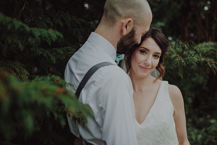 Modern Botanical Copper Geometric Wedding Ideas http://www.kategrayphotography.com/
