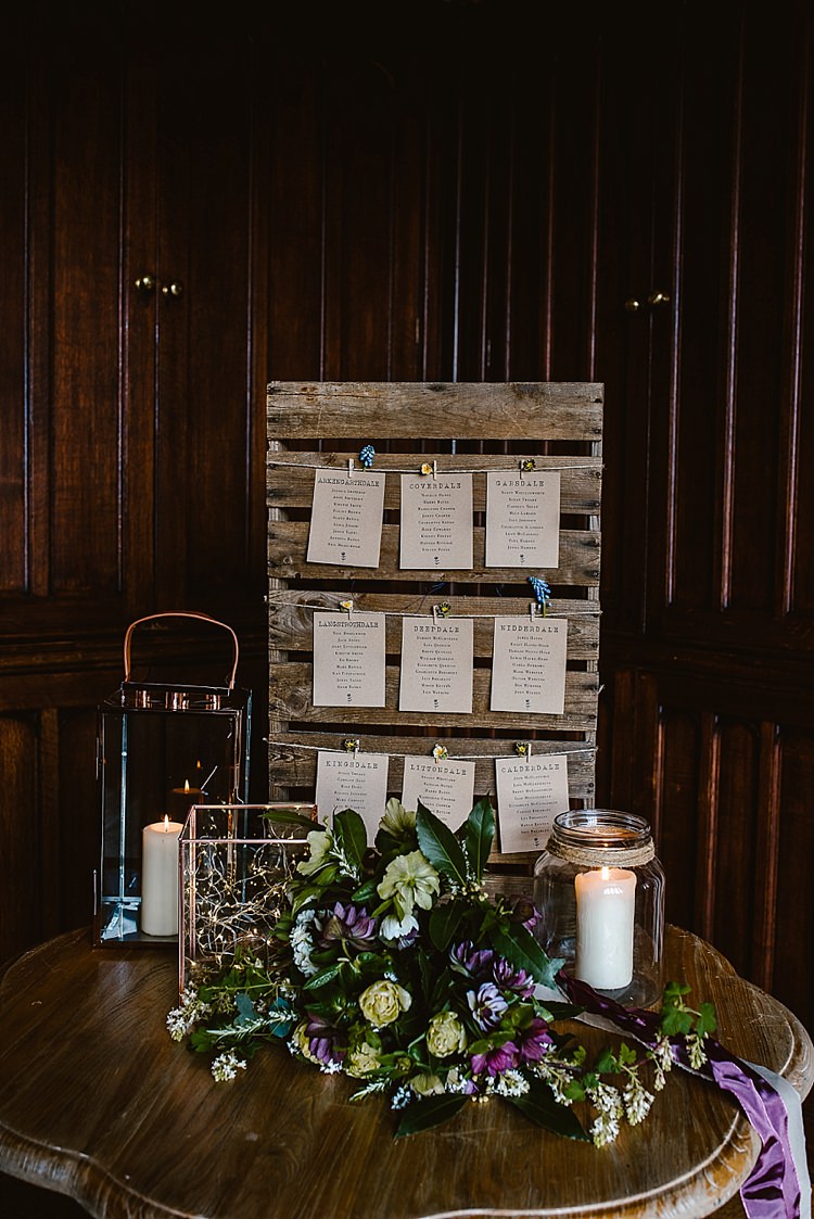 Wooden Pallet SEating Plan Table Chart Beautiful Countryside Wedding Ideas Inspiration http://www.georginabrewster.com/