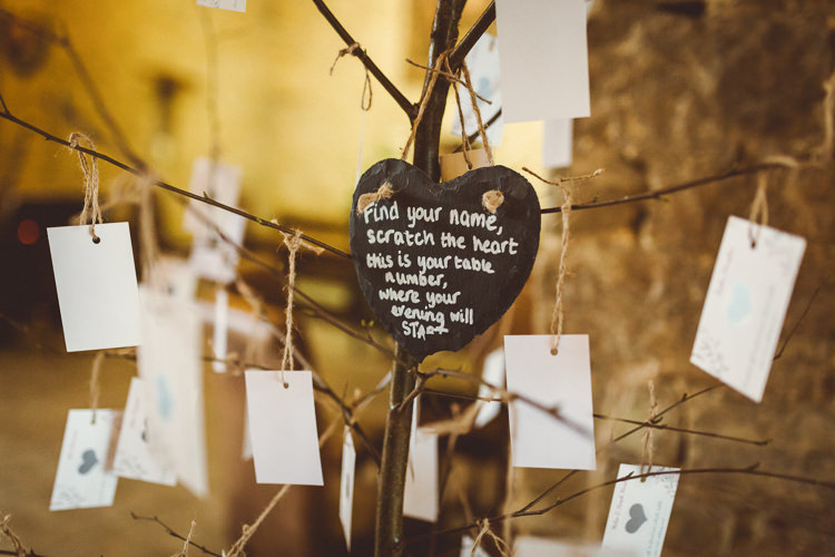 Scratch Card Seating Plan Table Chart Tree Rustic Homemade Country Tipi Wedding http://www.pottersinstinctphotography.co.uk/