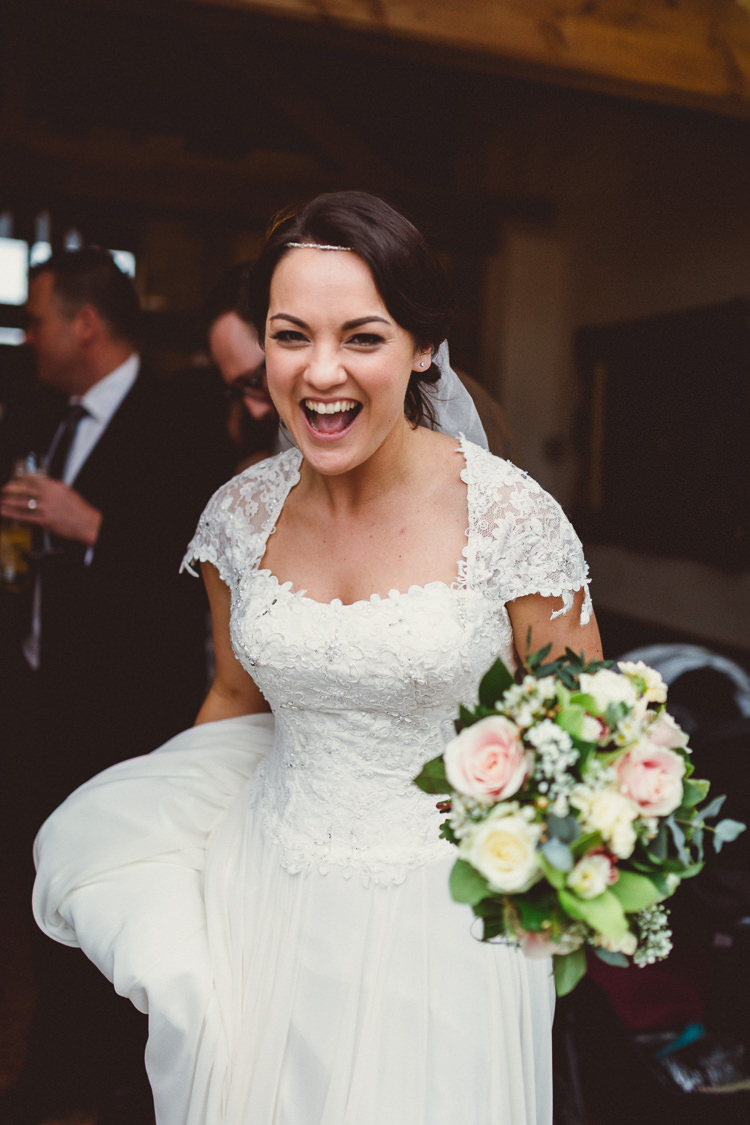 Amanda Wyatt Dress Gown Bride Bridal Sleeves Silk Lace Rustic Homemade Country Tipi Wedding http://www.pottersinstinctphotography.co.uk/
