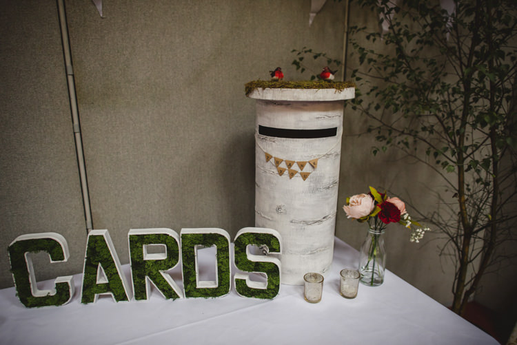 Tree Card Post Box Crafty Fun Personal Arts Centre Wedding http://www.sophieduckworthphotography.com/