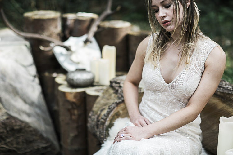 Bohemian Macramé Woodland Wedding Ideas https://samieleephotography.com/