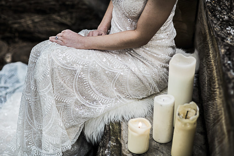 Sequin Beaded Dress Gown Bride Bridal Bohemian Macramé Woodland Wedding Ideas https://samieleephotography.com/