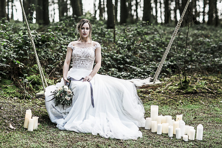 Bohemian Macramé Woodland Wedding Ideas https://samieleephotography.com/