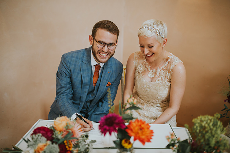 Colourful Quirky Down To Earth Wedding http://jenmarino.com/