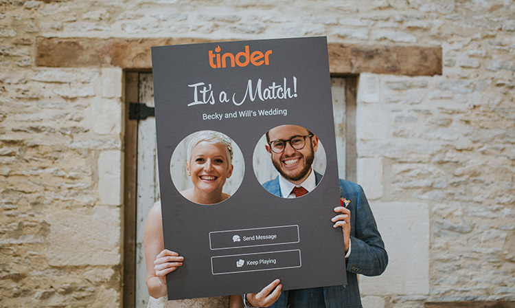 Tinder Match Success Story Colourful Quirky Down To Earth Wedding http://jenmarino.com/