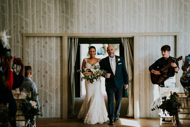 Bride Bridal Gown Dress Ronald Joyce Sleeveless Cascading Bouquet Dreamy Blush Floral Wonderland Wedding http://www.stevebridgwoodphotography.co.uk/