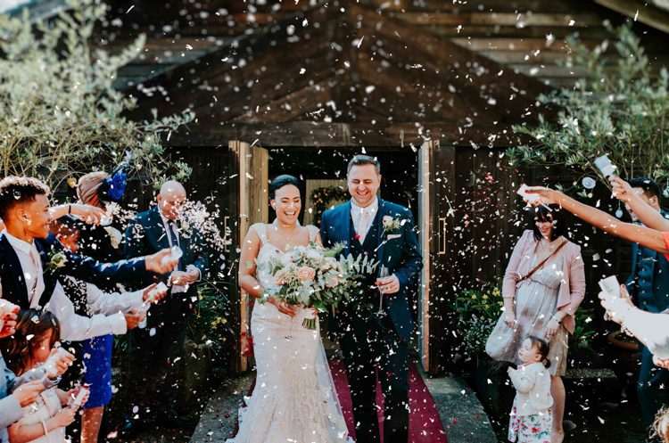 Bride Bridal Ronald Joyce Gown Dress Sleeveless Marks & Spencer Groom Three Piece Veil Bouquet Eucalyptus Rose Dreamy Blush Floral Wonderland Wedding http://www.stevebridgwoodphotography.co.uk/