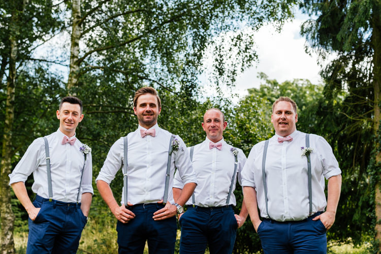 Bow Tie Braces Groom Groomsmen Fun Loving Secret Garden Tipi Wedding https://www.aaroncollettphotography.co.uk/