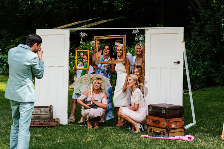 Vintage Door Photo Booth Frames Props Fun Loving Secret Garden Tipi Wedding https://www.aaroncollettphotography.co.uk/