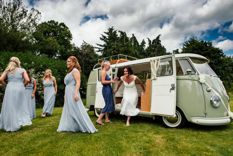 VW Camper Van Fun Loving Secret Garden Tipi Wedding https://www.aaroncollettphotography.co.uk/