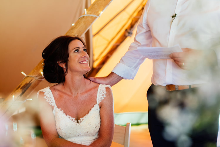 Fun Loving Secret Garden Tipi Wedding https://www.aaroncollettphotography.co.uk/